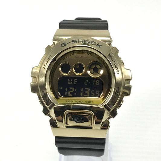 【中古品】【メンズ】 G-SHOCK ジーショック GM-6900G-9JF DIGITAL 6900 SERIES デジタル 腕時計 196-260218-na-07-tag カラー：ゴールド/ブラック 万代Net店
