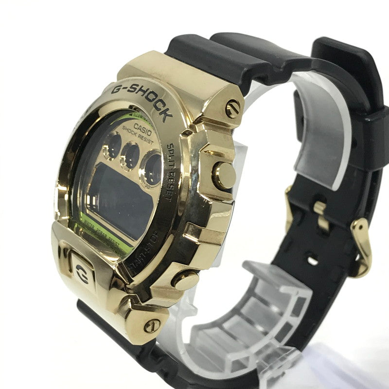【中古品】【メンズ】 G-SHOCK ジーショック GM-6900G-9JF DIGITAL 6900 SERIES デジタル 腕時計 196-260218-na-07-tag カラー：ゴールド/ブラック 万代Net店