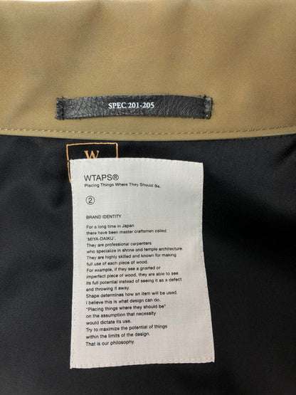 【中古品】【メンズ】 WTAPS ダブルタップス WHO DARES WINS M-65 JACKET 111GWDT-JKM01 エム 65 ジャケット アウター 142-260823-rt-22-tagh サイズ：2 カラー：カーキ 万代Net店