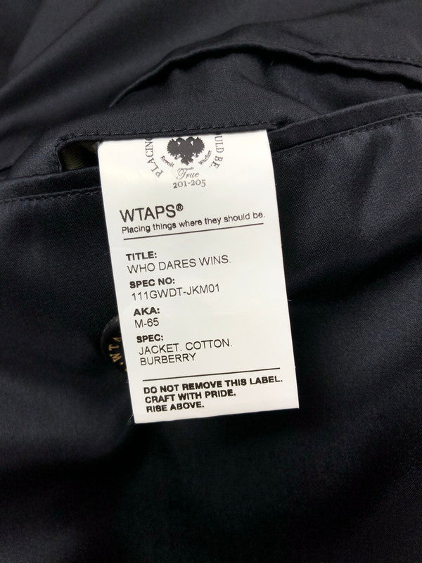 【中古品】【メンズ】 WTAPS ダブルタップス WHO DARES WINS M-65 JACKET 111GWDT-JKM01 エム 65 ジャケット アウター 142-260823-rt-22-tagh サイズ：2 カラー：カーキ 万代Net店