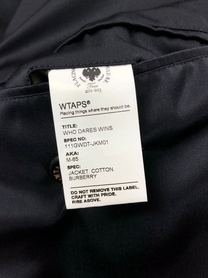 【中古品】【メンズ】 WTAPS ダブルタップス WHO DARES WINS M-65 JACKET 111GWDT-JKM01 エム 65 ジャケット アウター 142-260823-rt-22-tagh サイズ：2 カラー：カーキ 万代Net店