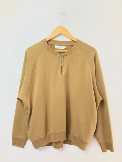 【中古品】【メンズ】 GRAPHPAPER グラフペーパー HALF ZIP SWEAT GU193-70127B ハーフジップ スウェット トップス 140-260522-rt-01-tagh サイズ：1 カラー：ブラウン 万代Net店