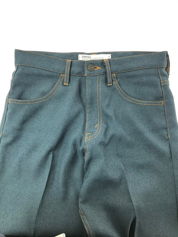 【中古品】【メンズ】 DAIRIKU ダイリク SLACKS 21AW P-4 ２１年秋冬モデル スラックス ボトムス 151-260523-rt-07-tagh サイズ：27 カラー：ブルー 万代Net店