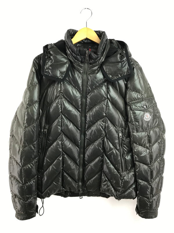 【中古品】【メンズ】 MONCLER モンクレール BERRIAT DOWN JACKET 142-091-41982-05 ベリアット ダウン ジャケット アウター 141-260219-rt-01-tag サイズ：3 カラー：ブラウン系 万代Net店