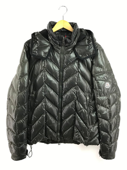 【中古品】【メンズ】 MONCLER モンクレール BERRIAT DOWN JACKET 142-091-41982-05 ベリアット ダウン ジャケット アウター 141-260219-rt-01-tag サイズ：3 カラー：ブラウン系 万代Net店