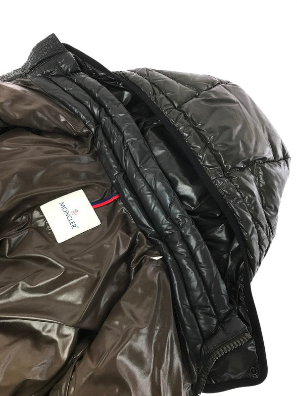【中古品】【メンズ】 MONCLER モンクレール BERRIAT DOWN JACKET 142-091-41982-05 ベリアット ダウン ジャケット アウター 141-260219-rt-01-tag サイズ：3 カラー：ブラウン系 万代Net店