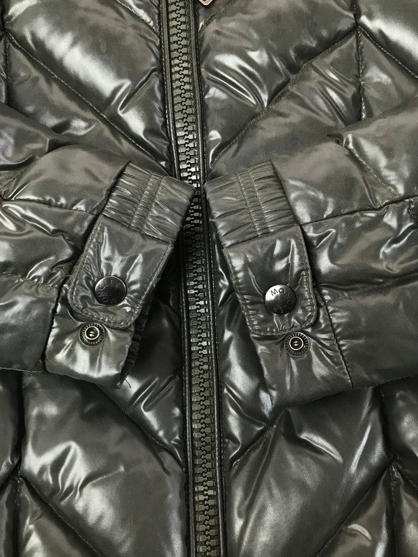 【中古品】【メンズ】 MONCLER モンクレール BERRIAT DOWN JACKET 142-091-41982-05 ベリアット ダウン ジャケット アウター 141-260219-rt-01-tag サイズ：3 カラー：ブラウン系 万代Net店