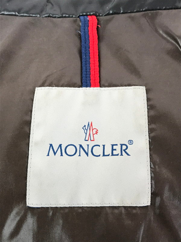 【中古品】【メンズ】 MONCLER モンクレール BERRIAT DOWN JACKET 142-091-41982-05 ベリアット ダウン ジャケット アウター 141-260219-rt-01-tag サイズ：3 カラー：ブラウン系 万代Net店