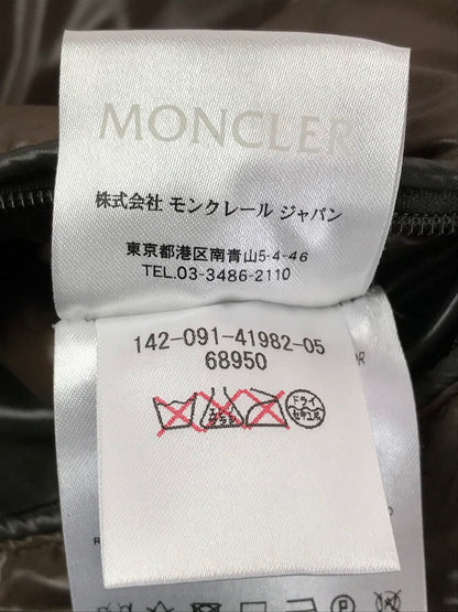 【中古品】【メンズ】 MONCLER モンクレール BERRIAT DOWN JACKET 142-091-41982-05 ベリアット ダウン ジャケット アウター 141-260219-rt-01-tag サイズ：3 カラー：ブラウン系 万代Net店