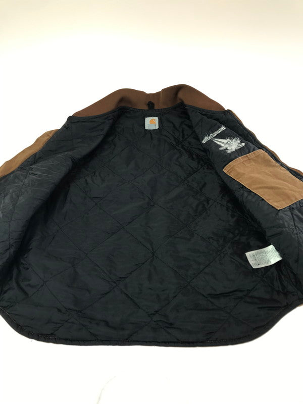 【中古品】【メンズ】 Carhartt カーハート SANDSTONE VEST サンドストーン ベスト トップス 146-260225-rt-01-tag サイズ：L カラー：ブラウン 万代Net店