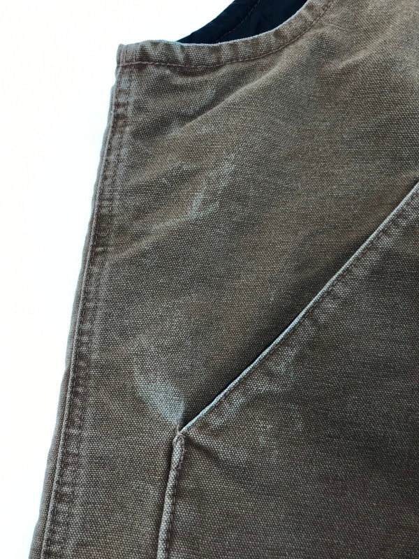 【中古品】【メンズ】 Carhartt カーハート SANDSTONE VEST サンドストーン ベスト トップス 146-260225-rt-01-tag サイズ：L カラー：ブラウン 万代Net店
