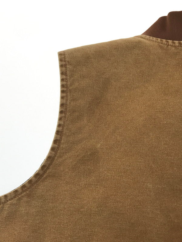 【中古品】【メンズ】 Carhartt カーハート SANDSTONE VEST サンドストーン ベスト トップス 146-260225-rt-01-tag サイズ：L カラー：ブラウン 万代Net店