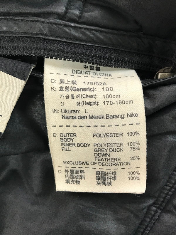 【現状渡し品】【メンズ】 NIKE ナイキ REVERSIBLE DOWN JACKET 484509-010 リバーシブル ダウンジャケット アウター 146-260225-rt-04-tag サイズ：L カラー：ブラック 万代Net店