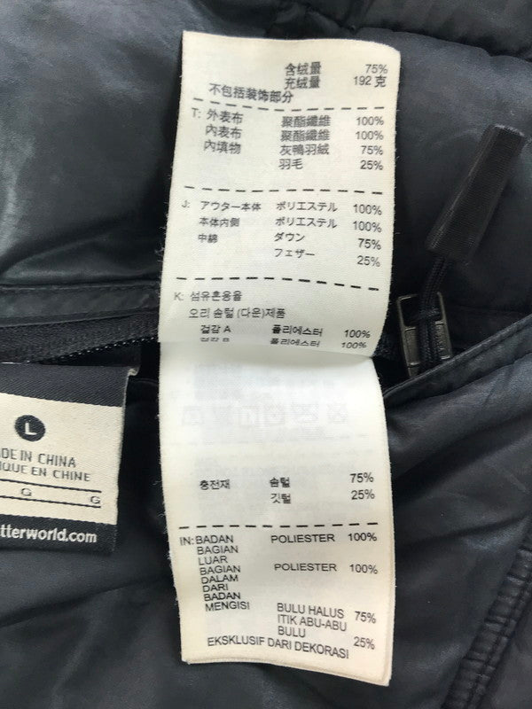 【現状渡し品】【メンズ】 NIKE ナイキ REVERSIBLE DOWN JACKET 484509-010 リバーシブル ダウンジャケット アウター 146-260225-rt-04-tag サイズ：L カラー：ブラック 万代Net店