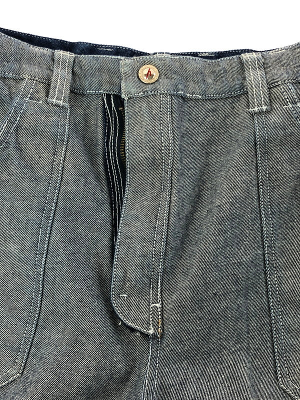 【現状渡し品】【メンズ】 KARL KANI カール カニ REVERSIBLE DENIM PANTS リバーシブル デニム パンツ ボトムス 157-260221-rt-10-tag サイズ：不明 下記参照 カラー：インディゴ 万代Net店
