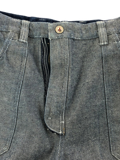 【現状渡し品】【メンズ】 KARL KANI カール カニ REVERSIBLE DENIM PANTS リバーシブル デニム パンツ ボトムス 157-260221-rt-10-tag サイズ：不明 下記参照 カラー：インディゴ 万代Net店