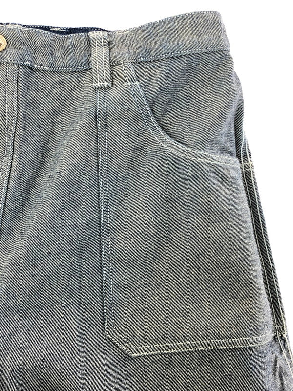 【現状渡し品】【メンズ】 KARL KANI カール カニ REVERSIBLE DENIM PANTS リバーシブル デニム パンツ ボトムス 157-260221-rt-10-tag サイズ：不明 下記参照 カラー：インディゴ 万代Net店