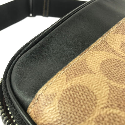 【中古品】【レディース】 GRAHAM CROSSBODY BAG CV921 グラハム クロスボディ バッグ・シグネチャー キャンバス カバン 180-260421-rt-25-tagh カラー：ブラウン/ブラック 万代Net店
