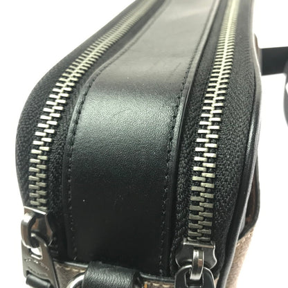 【中古品】【レディース】 GRAHAM CROSSBODY BAG CV921 グラハム クロスボディ バッグ・シグネチャー キャンバス カバン 180-260421-rt-25-tagh カラー：ブラウン/ブラック 万代Net店