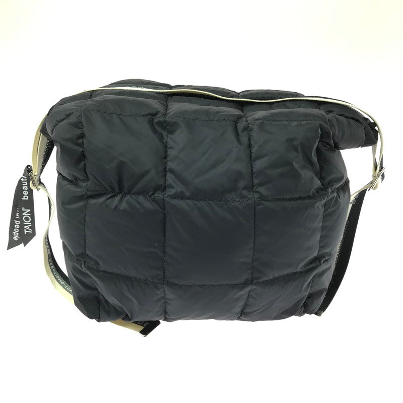 【中古品】【レディース】 beautiful people ビューティフルピープル × TAION タイオン SHOULDER BAG 1416611975 ショルダーバッグ カバン 188-260325-na-08-tag カラー：ブラック 万代Net店