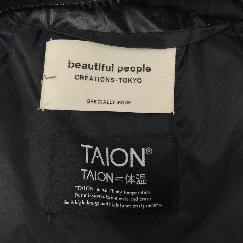 【中古品】【レディース】 beautiful people ビューティフルピープル × TAION タイオン SHOULDER BAG 1416611975 ショルダーバッグ カバン 188-260325-na-08-tag カラー：ブラック 万代Net店