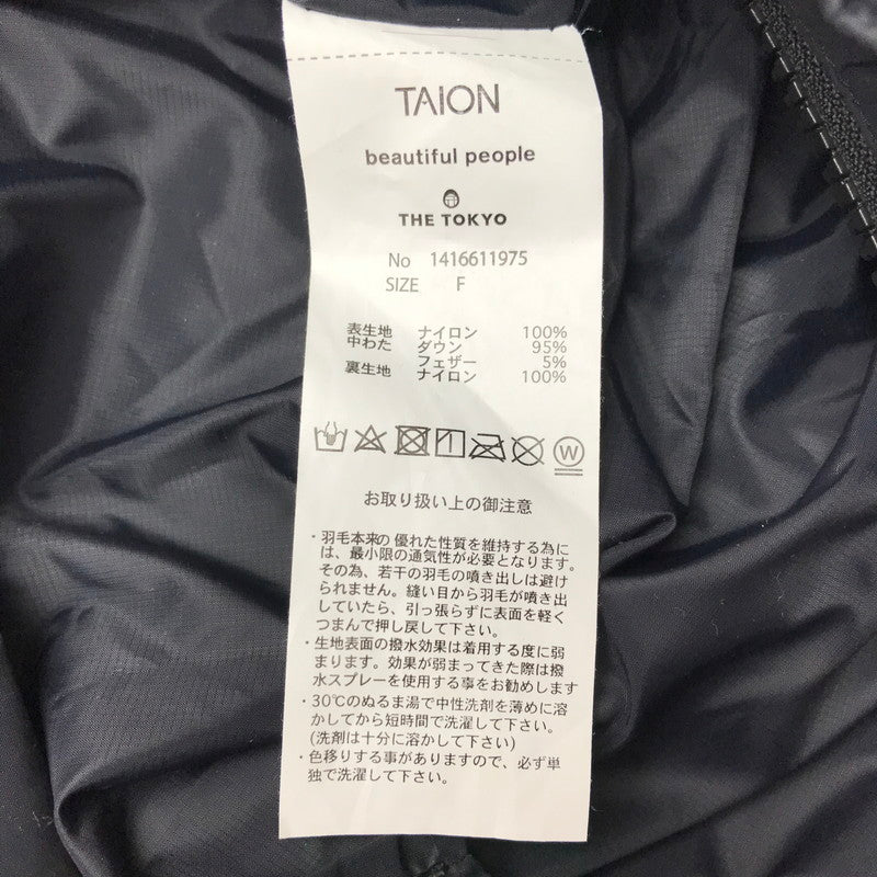 【中古品】【レディース】 beautiful people ビューティフルピープル × TAION タイオン SHOULDER BAG 1416611975 ショルダーバッグ カバン 188-260325-na-08-tag カラー：ブラック 万代Net店