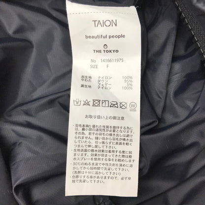 【中古品】【レディース】 beautiful people ビューティフルピープル × TAION タイオン SHOULDER BAG 1416611975 ショルダーバッグ カバン 188-260325-na-08-tag カラー：ブラック 万代Net店