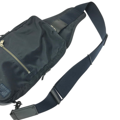 【中古品】【メンズ】 PORTER ポーター LIFT SLING SHOULDER BAG 822-06134 リフト スリング ショルダーバッグ カバン 188-260428-na-04-tagh カラー：ネイビー 万代Net店