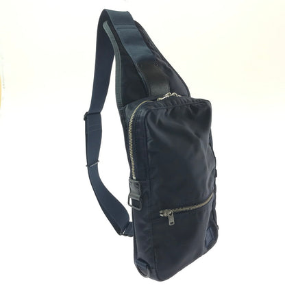 【中古品】【メンズ】 PORTER ポーター LIFT SLING SHOULDER BAG 822-06134 リフト スリング ショルダーバッグ カバン 188-260428-na-04-tagh カラー：ネイビー 万代Net店