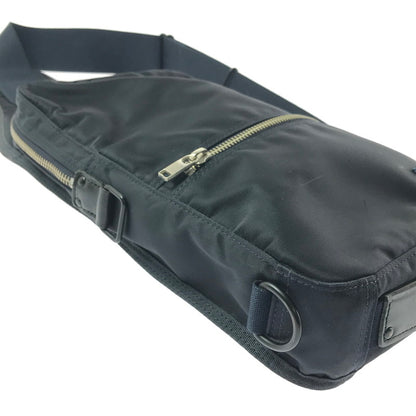 【中古品】【メンズ】 PORTER ポーター LIFT SLING SHOULDER BAG 822-06134 リフト スリング ショルダーバッグ カバン 188-260428-na-04-tagh カラー：ネイビー 万代Net店