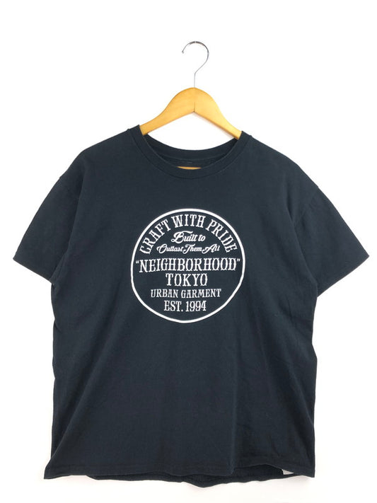 【中古品】【メンズ】 NEIGHBORHOOD ネイバーフッド CRAFT WITH PRIDE TEE 231LBNH-STM02S クラフト ウィズ プライド Tシャツ 142-260222-rt-01-tag サイズ：L カラー：ブラック 万代Net店