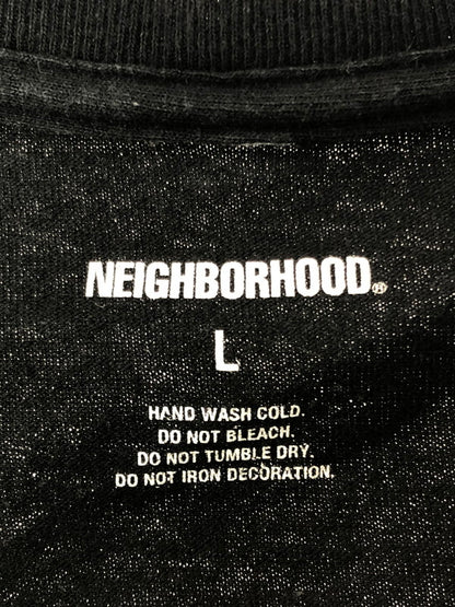 【中古品】【メンズ】 NEIGHBORHOOD ネイバーフッド CRAFT WITH PRIDE TEE 231LBNH-STM02S クラフト ウィズ プライド Tシャツ 142-260222-rt-01-tag サイズ：L カラー：ブラック 万代Net店