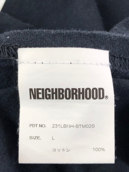 【中古品】【メンズ】 NEIGHBORHOOD ネイバーフッド CRAFT WITH PRIDE TEE 231LBNH-STM02S クラフト ウィズ プライド Tシャツ 142-260222-rt-01-tag サイズ：L カラー：ブラック 万代Net店