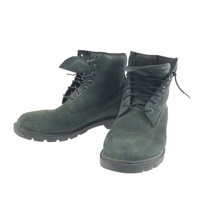 【現状渡し品】【メンズ】 Timberland ティンバーランド 6INCH BASIC BOOTS 10042 6インチ ベーシックブーツ 靴 164-260303-yy-08-tag サイズ：27.5cm/US9.5W カラー：ブラック 万代Net店