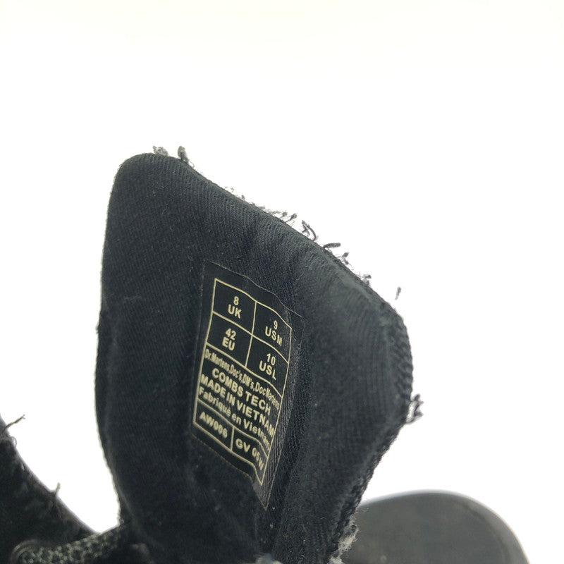 【中古品】【メンズ】 Dr.Martens ドクターマーチン COMBS TECH 7 TIE BOOT コムズ テック 7タイ ブーツ シューズ 靴 164-260303-yy-05-tag サイズ：USm9/UK8 カラー：ブラック 万代Net店