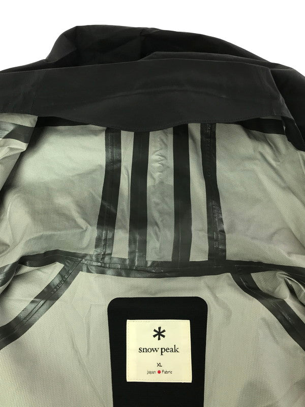 【中古品】【メンズ】 2.5L RAIN JACKET JK-21SU005 レインジャケット ナイロンジャケット ライトアウター 144-260222-na-07-tag サイズ：XL カラー：ブラック 万代Net店