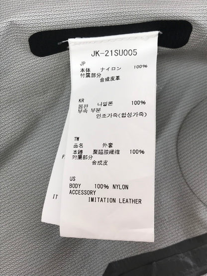 【中古品】【メンズ】 2.5L RAIN JACKET JK-21SU005 レインジャケット ナイロンジャケット ライトアウター 144-260222-na-07-tag サイズ：XL カラー：ブラック 万代Net店