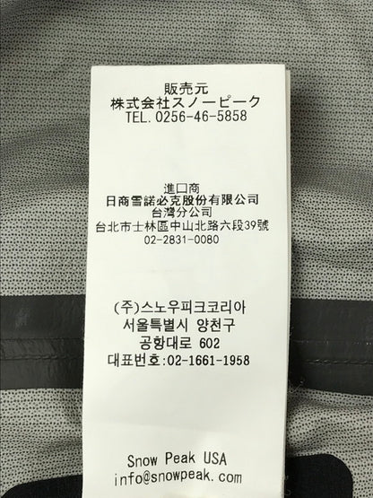 【中古品】【メンズ】 2.5L RAIN JACKET JK-21SU005 レインジャケット ナイロンジャケット ライトアウター 144-260222-na-07-tag サイズ：XL カラー：ブラック 万代Net店