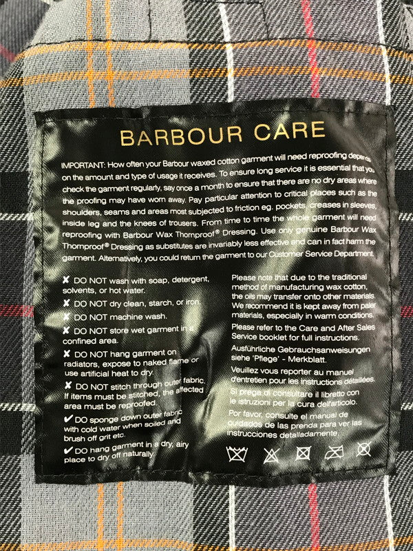 【現状渡し品】【メンズ】 Barbour バーブァー OILED JACKET 1702255 オイルドジャケット 144-260223-rt-07-tag サイズ：36 カラー：ブルー系 万代Net店