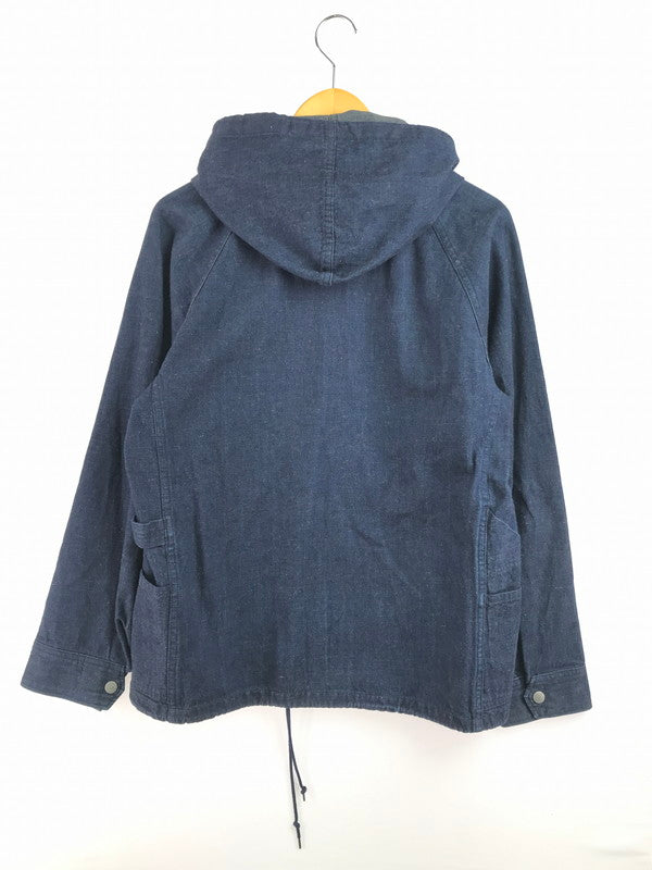 【中古品】【メンズ】 SASSAFRAS ササフラス 15SS GARDENER BUD BREAKER ガーデナー バド ブレーカー 144-260223-rt-05-tag サイズ：S カラー：インディゴ 万代Net店