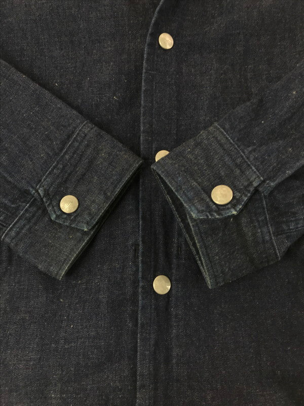 【中古品】【メンズ】 SASSAFRAS ササフラス 15SS GARDENER BUD BREAKER ガーデナー バド ブレーカー 144-260223-rt-05-tag サイズ：S カラー：インディゴ 万代Net店