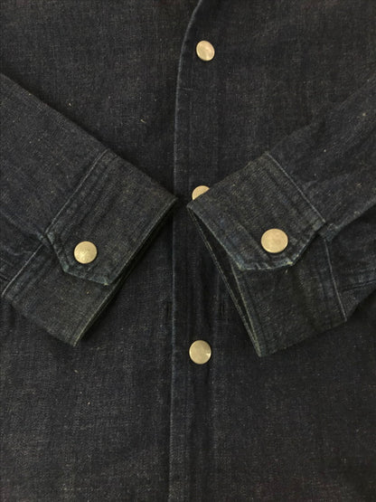 【中古品】【メンズ】 SASSAFRAS ササフラス 15SS GARDENER BUD BREAKER ガーデナー バド ブレーカー 144-260223-rt-05-tag サイズ：S カラー：インディゴ 万代Net店