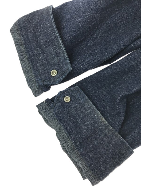 【中古品】【メンズ】 SASSAFRAS ササフラス 15SS GARDENER BUD BREAKER ガーデナー バド ブレーカー 144-260223-rt-05-tag サイズ：S カラー：インディゴ 万代Net店