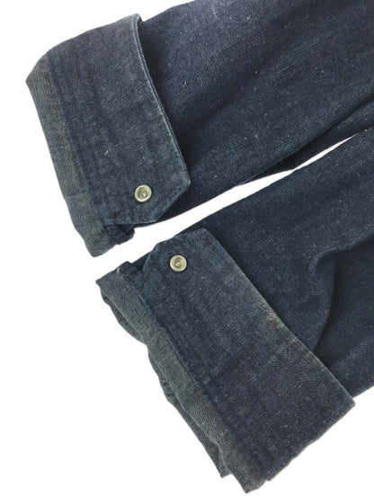 【中古品】【メンズ】 SASSAFRAS ササフラス 15SS GARDENER BUD BREAKER ガーデナー バド ブレーカー 144-260223-rt-05-tag サイズ：S カラー：インディゴ 万代Net店