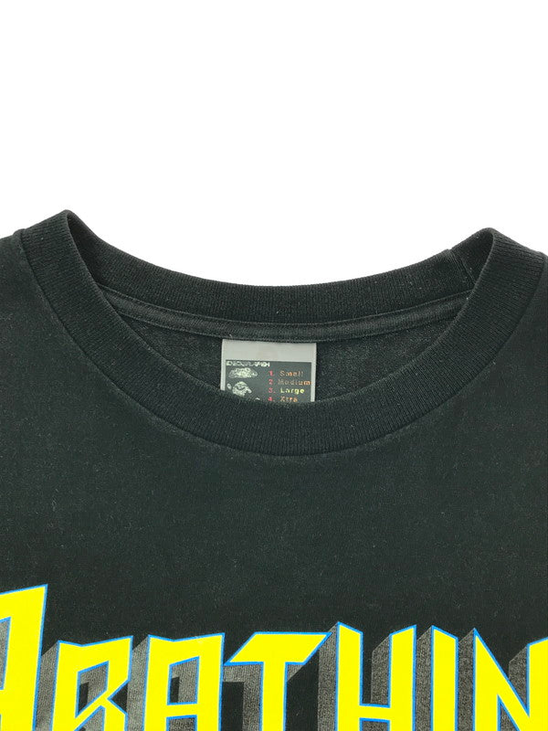 【中古品】【メンズ】 A BATHING APE アベイシングエイプ S/S LOGO T-SHIRT ロゴ Tシャツ 半袖Tシャツ 142-260518-na-28-tagh サイズ：L カラー：ブラック 万代Net店