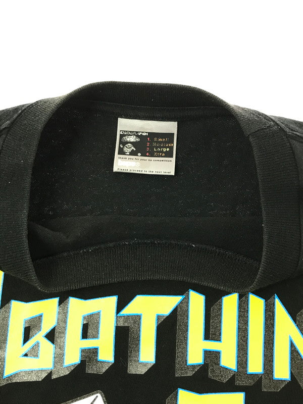 【中古品】【メンズ】 A BATHING APE アベイシングエイプ S/S LOGO T-SHIRT ロゴ Tシャツ 半袖Tシャツ 142-260518-na-28-tagh サイズ：L カラー：ブラック 万代Net店