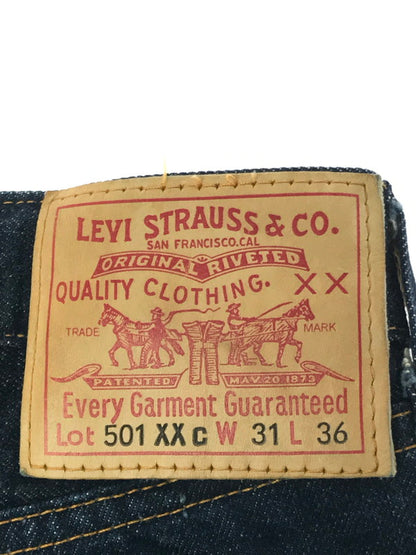 【中古品】【メンズ】 Levi's リーバイス 501XXC DENIM PANTS 7201-0003 USA製 555刻印 98年製 1937年モデル デニムパンツ ジーンズ ボトムス 157-260312-rt-07-tag サイズ：W31 カラー：インディゴ 万代Net店