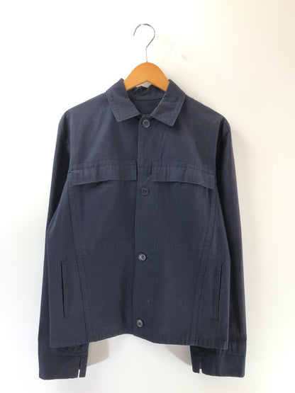 【中古品】【メンズ】 Y'S ワイズ COTTON JACKET YE-J13-021 コットン ジャケット ライトアウター 140-260705-rt-02-tag サイズ：3 カラー：ネイビー 万代Net店
