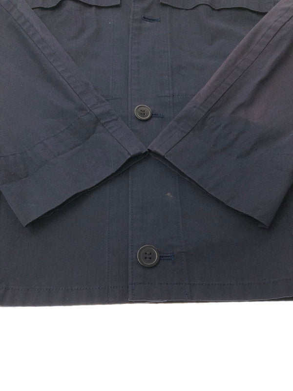 【中古品】【メンズ】 Y'S ワイズ COTTON JACKET YE-J13-021 コットン ジャケット ライトアウター 140-260705-rt-02-tag サイズ：3 カラー：ネイビー 万代Net店