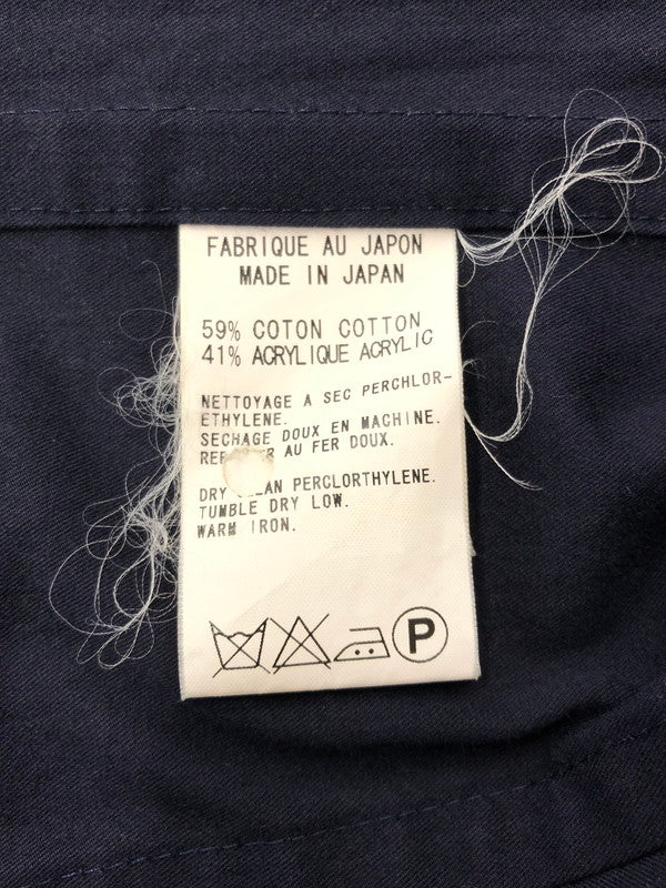 【中古品】【メンズ】 Y'S ワイズ COTTON JACKET YE-J13-021 コットン ジャケット ライトアウター 140-260705-rt-02-tag サイズ：3 カラー：ネイビー 万代Net店